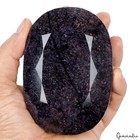 4100 Cts Natural African Dark Blue Sapphire Oval Cut Museum Size Loose Huge Gem