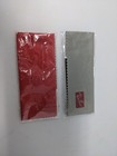 2x Rayban Sunglasses Eyeglass Microfiber Lens Cleaning Cloth - Dark Gray   Red