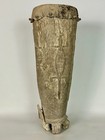 Vintage Hand-carved African Senufo Figured Drum
