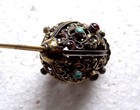Matched Pair Antique Victorian Hair Pins  - Includes Us Tariffs