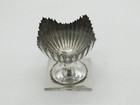 George Iii Sterling Silver Shell Form Pedestal Sugar Bowl Antique Chester