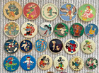 Set Of 89 Vintage Badges For Children  Soviet Era  Cartoon Fairy Tales Ussr