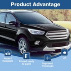Plastic Front Bumper Compatible For Ford Escape 2017-2019 Primered Black Bumper