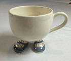 Bernadette Eve Cup Mug Feet Tea Coffee Walking Feet Vintage Carlton Lustre Rare