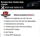 Mercedes Benz Throttle Body Actuator Repairing Service Rebuilding 0001419425 Asr