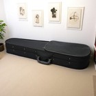 4 4   3 4 Violin Case - Black Interior  Padded  Durable Cloth Fluff   Black
