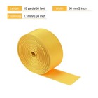 Flat Nylon Webbing Strap 2 Inch 10 Yards Gold Tone For Backpack  Luggage-rack