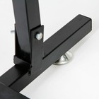 3 Guitar Holder Rack Folding Multiple Stand Black Multi-instrument Organizer