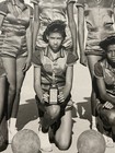 Vintage Champion Girls Basketball African-american Black Kids Team 50s-60s 8x10