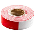 2 x150  Dot-c2 Premium Reflective Red And White Conspicuity Tape Trailer 1 Roll