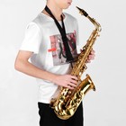 Brass Eb Alto Saxophone Gold Lacquered Sax With Case For Students Beginners Elwq