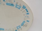 Vintage Royal China Blue Heaven 13  Oval Serving Platter