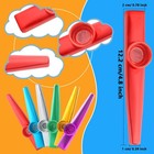 30 Pieces Metal Kazoos Musical Instruments Colorful Kazoo Multicolor