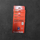 9x Sandisk 8gb Sd Sdhc 8g Class 4 Memory Card Lot Of 9pcs Retail Pack