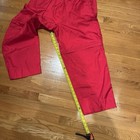 Vintage 90s Super Baggy Wide Leg Red Track Pants   Parachute Pants  