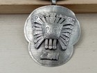 900 Silver Central  South American Tribal Style Necklace   Medallion  Pendant