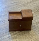 Vintage Dollhouse Miniature Wooden Dresser Changing Table Bureau