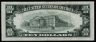 1953-a  10 Silver Certificate Note  very Fine