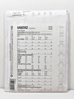 New Mccall s Sewing Pattern M8092 A Misses  Dress Sizes S-xl  8-22  B46