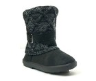 Wholesale Lot New Girls Buckle Accent Boot Knitting Shaft 18 Prs-2018black