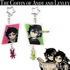The Coffin Of Andy And Leyley Key Chain Two-sided Keychain Pendant Keyring Gift