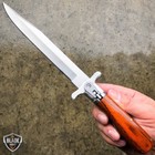 12  Tactical Hunting Folding Camping Knife Survival Bowie W  Leather Sheath Edc