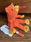 Meanies Series 1 Splat The Road Kill Kat Cat Nwt New W Tags Vintage Plush 1997