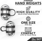 Cardio Hand Weights  Steel Hand Weights Dumbbell Set With Anti-slip    