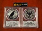 2023 S Reverse Proof Silver Peace Morgan Dollar Pcgs Pr70 First Day Issue Balan
