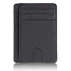 Rfid Blocking Wallet Men Leather Card Holder Slim Credit Card Travel Wallet