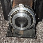 Vintage Olympus Six 6 Folding Rangefinder Camera With Zuiko Lens Shutter Works
