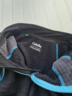 Cabelas Mens Large  1 4 Zip Ecwcs Polar Weight Baselayer Waffle Black Blue Gray