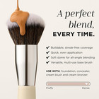 Beauty Kabuki Makeup Brush   6 Mini Skin Tint Foundation Set  Blending Brush For