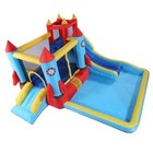 Inflatable Bounce House Large Jumper Castle Slide Bouncer With Blower Wet dry A 