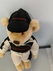 Avon Dale Earnhardt The Intimidator Teddy Bear W Stand 12 Inch Plush Vintage