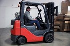2019 Toyota 8fgcu25 5000lbs Used Forklift Triple Mast Sideshift Fork Positioner