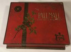 Vintage 1920s Red Tin Pall Mall Cigarettes Candy Box Style Tobacco Christmas Box