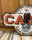 Case Farm Machinery Sign Tractor Eagle Vintage Style Wall Decor
