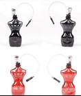 Woman Body Smoking Herb Pipes 5 Colors Mini Shisha Glass Tube 5 Sets  Lot W sale