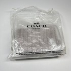 Coach F66505 Pebbled Grain Leather Double Corner Zip Saddle Wallet