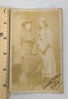 Antique  Rppc Real Photo Postcard Women Costume Actress  Western Dairy Maid 1914