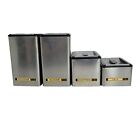 Vintage Kromex Aluminum Canister Set 1950s Kitchen Mid Century Modern Retro Mcm