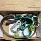 Buckingham Buck Power Utility Pole Climbing Belt   Lanyard Set W  Carabiners