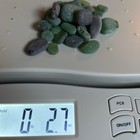 Genuine Seaglass Green Lot  From Bonaire 2 4-2 9oz In 1 Baggie 3 5   x2 5     Random