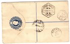 Mauritius Registered Entire B s Congo Belgium  Matadi 1919 Leopoldi