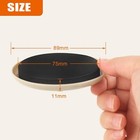 10pcs 3 1 2  Furniture Sliders For Hardwood Floors And Carpet