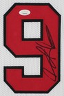 Dennis Rodman Autographed   Framed White Chicago Jersey Auto Jsa Coa