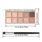 10 Colors Eyeshadow Palette Matte Naked Eye Shadow Makeup high Pigmented  Naturi