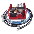 110v Electric Diesel Oil Transfer Pump Fuel Manual Nozzle 13  Hose W  Meter New