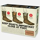 Cargo Socks Prank Fake Gag Funny Parody Joke Gift Box Birthday Retirement